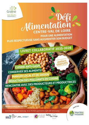 Livret collaboratif Défi Alimentation 2026 - CC Val De Cher Controis