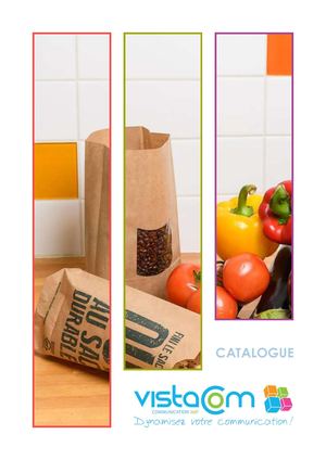 Catalogue Sacs Vistacom 2026