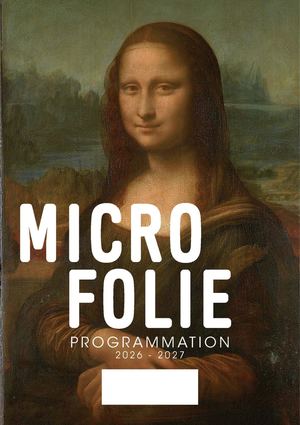 Programmation Micro-Folie - Septembre à décembre 2026