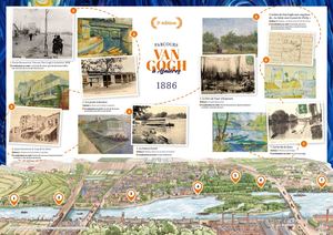 Van Gogh à Asnières 2026 Parcours A3