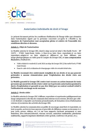 Droit à l'image - Retraité Bénévole