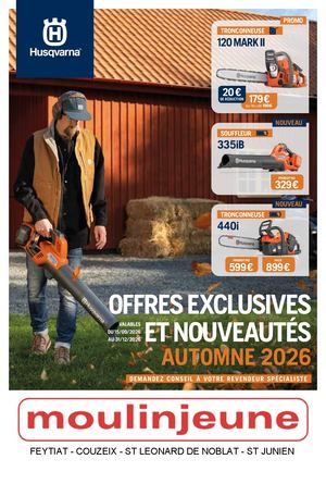 Depliant Husqvarna Automne Hiver 2026