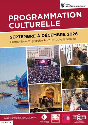 Programmation Culturelle de sept. à déc. 2026