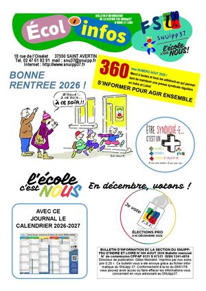 Ecol'infos Aout 2026 Et Calendrier