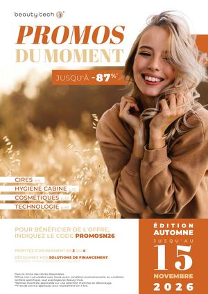 Les promos du moment | Septembre-Novembre2026