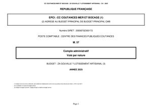 ZA GOUVILLE LOT ART Maquette CA 2025 Avec Signatures