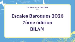 Bilan Escales 2026 Finalisé