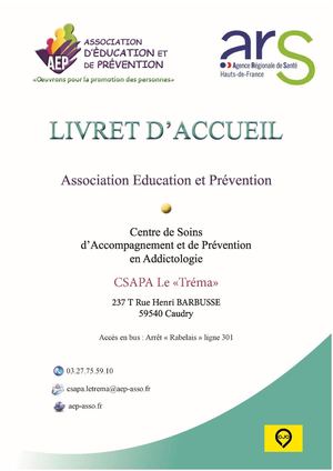 Livret D'accueil Csapa Caudry