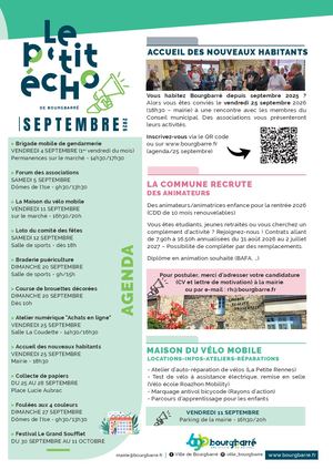 Le P'tit Echo - Septembre 2026