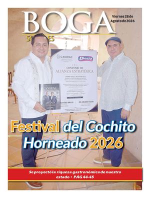 Boga Viernes 28 De Agosto De 2026