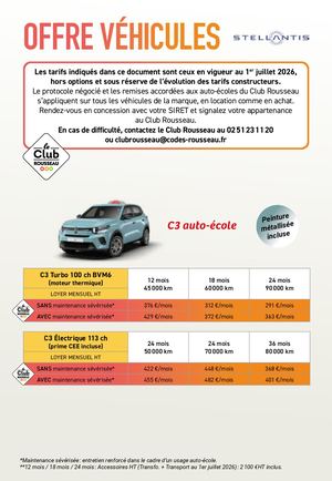 Flyer Stellantis 1er juillet 2026