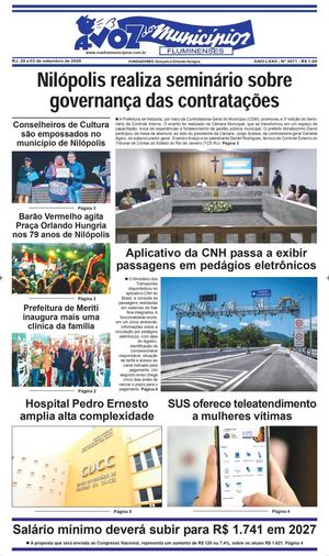 Edicao3671vozdosmunicipios, 28 a 03 de setembro de 2026