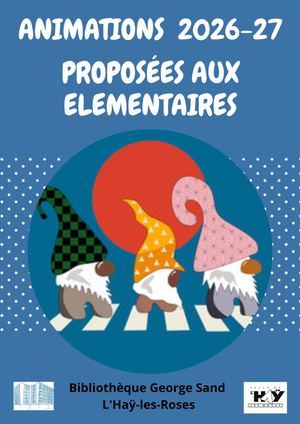 Programmation élémentaires 2026-27