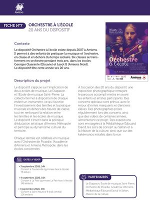 Fiche 7 Orchestre A L'ecole