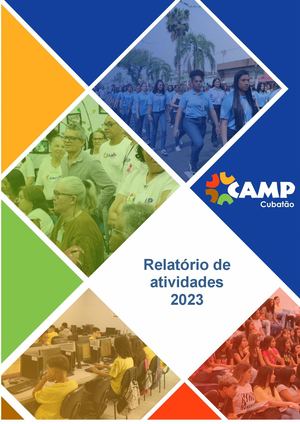 Relatorio De Atividades 2023