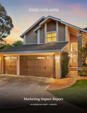 Marketing Impact Report 52 Woodleaf Court, Novato