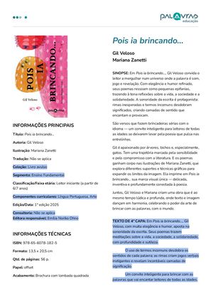 Ficha de Obra - Pois ia brincando