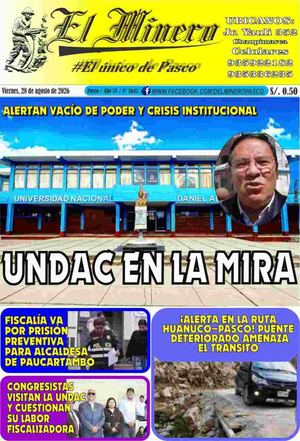 2026 08 28 Diario El Minero Pas