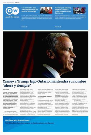 2026 08 28 Diario Deutsche Welle De