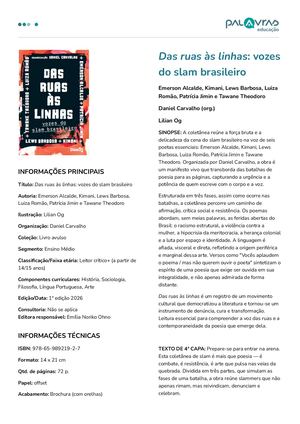 Ficha de Obra - Das ruas às linhas