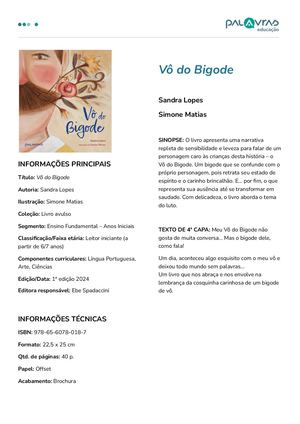 Ficha de Obra - Vô do bigode