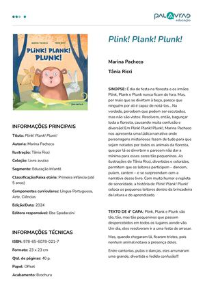 Ficha de Obra - Plink! Plank! Plunk!