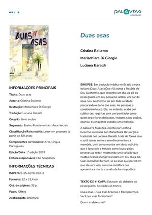 Ficha de Obra - Duas Asas