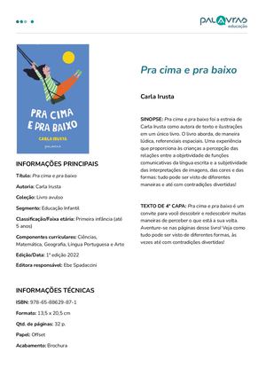 Ficha de Obra - Pra cima e pra baixo