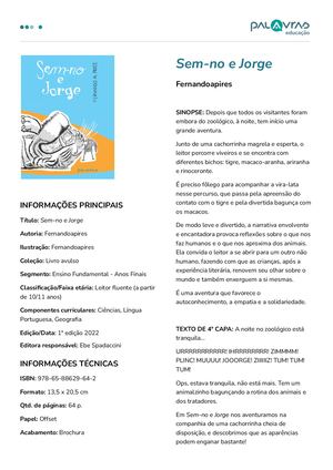 Ficha de Obra - Sem-no e Jorge