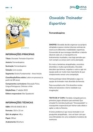 Ficha de Obra - Oswaldo treinador esportivo
