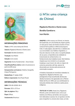 Ficha de Obra - Li M'in Uma criança de Chimel