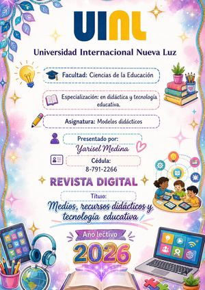 Revista Yarisel Medina