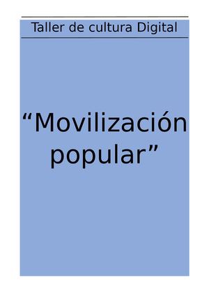 Movilización Popular