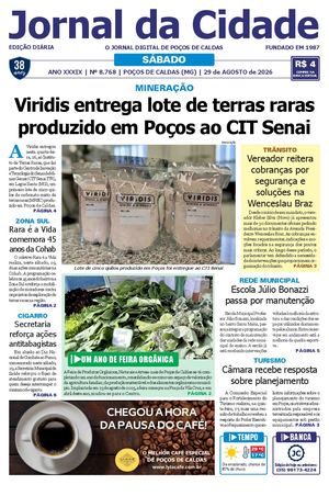 Jornal da Cidade 29 de agosto de 2026