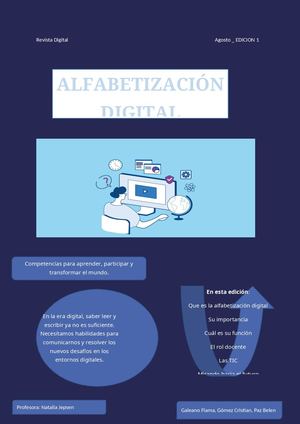 Revista Alfabetizacion Digital