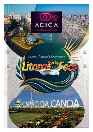 Anunciantes parceiros da Revista Litoral em Foco Especial ACICA 60 Anos