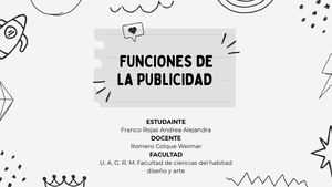 FUNCIONES DE LA PUBLICIDAD