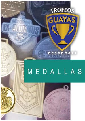 Catalogo Trofeos Guayas Medallas