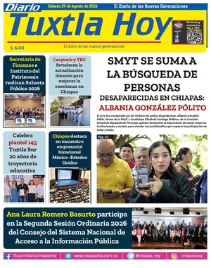 Tuxtla Hoy 29 De Agosto 2026 Ok