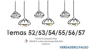 2 Vuelta VERDADERO FALSO Temas 52 53 54 55 56 57