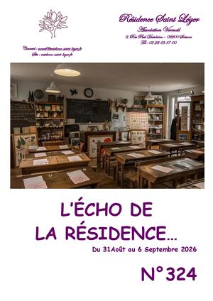 Le Journal De La Rsl 324 Du 31 08 26