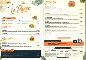 Carte Resto Basse Saison 2026