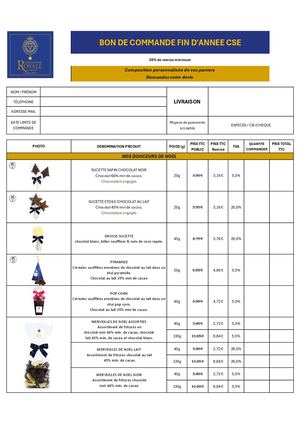Tarif Sans Qr Code Noël Cse 2026