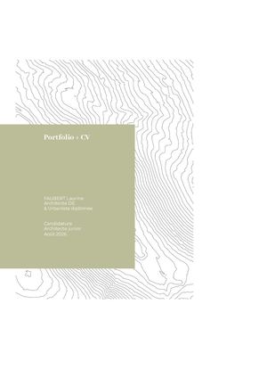Portfolio Faubert Laurine