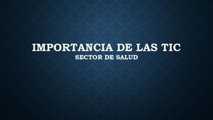 Importancia De Las Tic