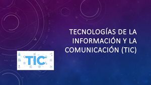 Tecnologías De La Información Y La Comunicación