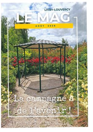 Le MAG LIVRY-LOUVERCY Août 2026