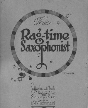 Thompson Ragtime saxophone_1920