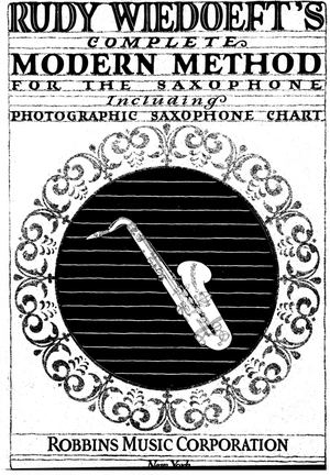 Wiedoefht modern saxophone method_1927