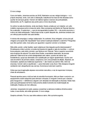 O Novo Colega